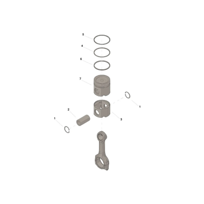 Bộ piston động cơ Cummins 4089865